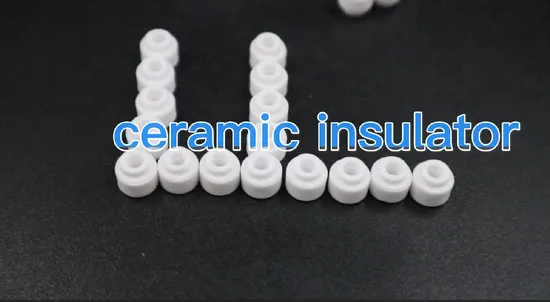 Refractory Porcelain Electrical Insulator Ceramic Industrial Resistors Alumina Ceramic Insulator